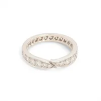 ヴァンクリーフ&アーペル アカント ダイヤ リング Pt950 4.5g 53