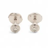 カルティエ ダムール MM ダイヤ ピアス 750(WG) 2.1g A4334124｜中古