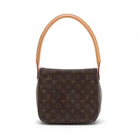 ヴィトン モノグラム ルーピングMM M51146 ブラウン