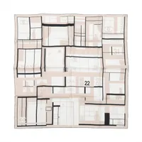 シャネル ロゴ スカーフ シルク