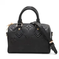 ヴィトン モノグラム アンプラント スピーディ バンドリエール20 M58953 ブラック RFID反応あり