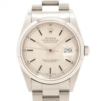 ロレックス デイトジャスト 16200 SS SS AT シルバー文字盤