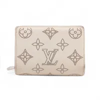 ヴィトン マヒナ ポルトフォイユ クレア M80554 ホワイト コンパクトウォレット RFID反応あり