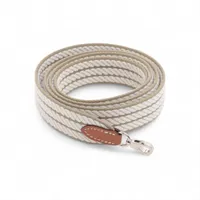 エルメス バンドリエール W刻印：2024 ショルダーストラップ キャンバス グレージュ