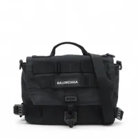 バレンシアガ アーミー ナイロン 2WAYハンドバッグ ブラック 656106