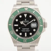 ロレックス サブマリーナーデイト 126610LV SS SS AT ブラック文字盤