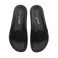 Louis Vuitton LV Isola Line 24 years Suede Sandals 38 Ladies