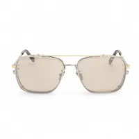 ディオール CDダイヤモンド サングラス 55□16 メタル シルバー TFB0028516