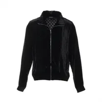 M*y様 GUCCI ジャケット Gucci 26SS Rayon × Silk Jacket M Men's Black 864614 Logo total