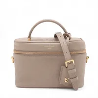 ヴィトン モノグラム アンプラント ヴァニティPM M45608 ベージュ RFID反応あり