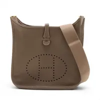 エルメス エヴリン3 29 PM トリヨンクレマンス エトゥープ ゴールド金具 D:2019年