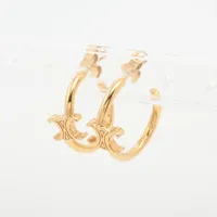 セリーヌ トリオンフ アシンメトリック ピアス(両耳用) GP ゴールド