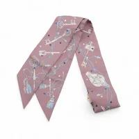 エルメス ツイリー レクレアポア Les Cles a Pois スカーフ シルク