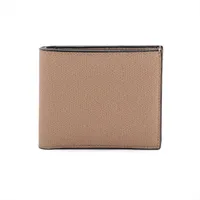 ヴァレクストラ レザー コンパクトウォレット ベージュ