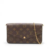 ヴィトン モノグラム ポシェットフェリシー M61276 ブラウン