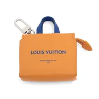 ヴィトン M02699 バッグチャーム LVミニショッパー IK2285 チャーム レザー オレンジ