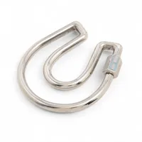 エルメス フェール ア シュヴァル キーリング メタル シルバー ホースシュー