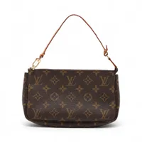 ヴィトン モノグラム ポシェットアクセソワール M51980 ブラウン