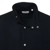 エルメス ウール シャツ 15 3/4 40 メンズ ネイビー H466100HB セリエ