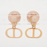 ディオール Dior Tribales  ディオール トライバル イヤリング(両耳用) GP×フェイクパール ゴールド