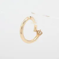 ジャスティンデイビス ピアス(片耳用) 925×K18 5.2g SUPERIOR ポスト歪み