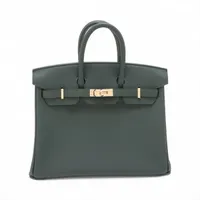 エルメス バーキン25 ルトゥルネ ヴォースイフト ヴェールマングローブ シャンパンゴールド金具 G:2026年