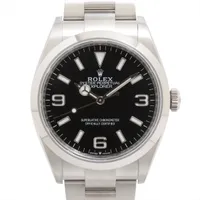 ロレックス エクスプローラー36 124270 SS SS AT ブラック文字盤