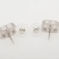 シャネル ココマーク B26V ピアス(両耳用) メタル×ラインストーン