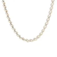 ティファニー フォージ ミディアム リンク ネックレス 925 134g シルバー