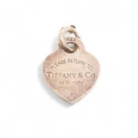 ティファニー リターントゥティファニー ハートタグ ネックレストップ 925 6.1g シルバー