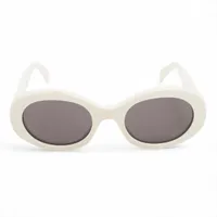 セリーヌ CL40194U トリオンフ サングラス 52□22 プラスチック ホワイト