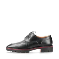 クリスチャンルブタン レザー レザーシューズ 41 1/2 メンズ ブラック Davisol Flat