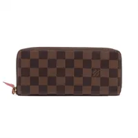 ヴィトン ダミエ ポルトフォイユ･クレマンス N60534 ブラウン ラウンドジップウォレット