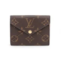 ヴィトン モノグラム ポルトフォイユ セレスト M81665 ブラウン コンパクトウォレット RFID反応あり