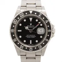 ロレックス GMTマスターⅡ 16710T SS SS AT ブラック文字盤