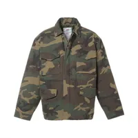 ナイスネス 25AW コットン×レザー ジャケット M メンズ ベージュ NN