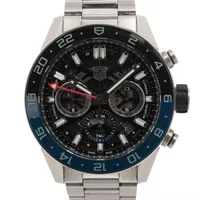 タグホイヤー カレラ キャリバー ホイヤー02 CBG2A1Z.BA0658 SS SS AT スケルトン文字盤 あまりごま3