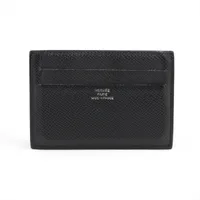 エルメス シチズンツイル シルクイン ヴォーエプソン パスケース ブラック