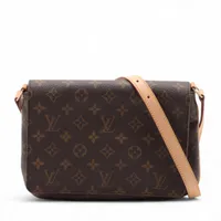 ヴィトン モノグラム ミュゼットタンゴ M51257 ブラウン