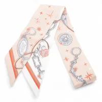 エルメス ツイリー スカーフ シルク ベージュ CHORUS STELLARUM コーラス ステラルム