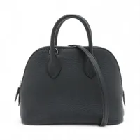 エルメス ボリード1923 ミニ18 シェブルミゾル ブラック シルバー金具 K:2025年