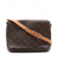 ヴィトン モノグラム ミュゼットタンゴ M51257 ブラウン