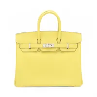 エルメス バーキン25 ルトゥルネ ヴォースイフト ライム シルバー金具 W:2024年