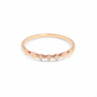 エテ ダイヤ リング K10(PG) 0.8g 0.04