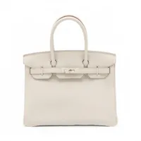 エルメス バーキン30 ルトゥルネ トゴ べトン シルバー金具 B:2023年