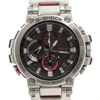 カシオ Gショック MT-G MTG-B1000D-1AJF SS SS×樹脂 ソーラー ブラック文字盤