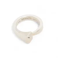 エルメス クルードフォルジュ 2021 リング 52 925 6.6g シルバー