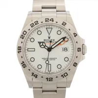 ロレックス エクスプローラーⅡ 226570 SS SS AT ホワイト文字盤
