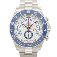ロレックス ヨットマスターⅡ 116680 SS SS AT ホワイト文字盤