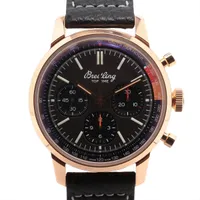 ブライトリング トップタイム B01 RB01761A1Q1X1 RG RG×革 AT ブラウン文字盤